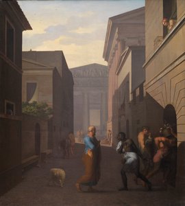 Simo und sein ehemaliger Sklave Sosia, 1803