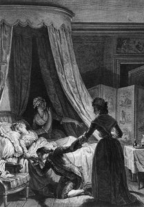 Julie und Saint-Preux, Illustration aus 