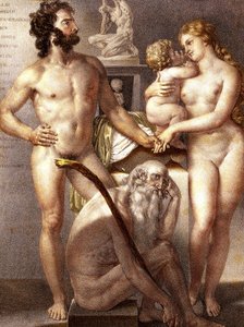 Anatomie des Menschen - Die 3 Lebensalter 1884