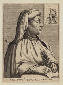 Filippo Brunelleschi, italienischer Architekt und Ingenieur von Nicolas II de Larmessin