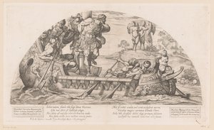 Odysseus trotzt den Gesängen der Sirenen von Nicolas Mignard
