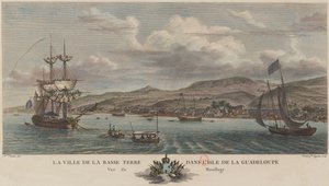 Ankerplatz von Basse-Terre in Guadeloupe im Jahr 1776