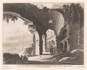 Ansicht des Innenraums des Kolosseums
