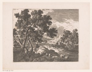 Landschaft mit Hirten