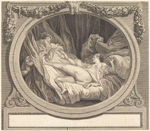 Das Glas Wasser von Nicolas Ponce after Jean Honoré Fragonard