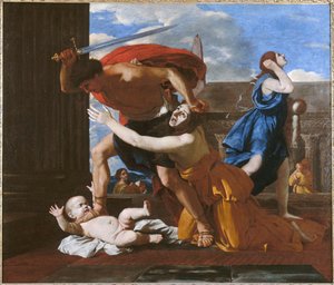 Massaker der Unschuldigen von Nicolas Poussin