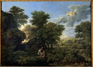 Frühling oder Erdparadies (Gemälde von Nicolas Poussin) von Nicolas Poussin
