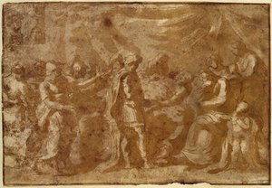 Studie für den Tod des Germanicus von Nicolas Poussin