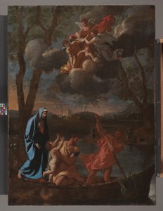 Die Rückkehr der Heiligen Familie nach Nazareth, um 1627
