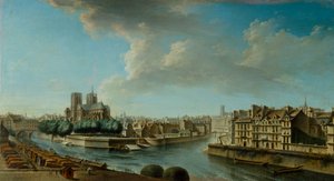 Notre Dame und die westliche Spitze der Île Saint-Louis