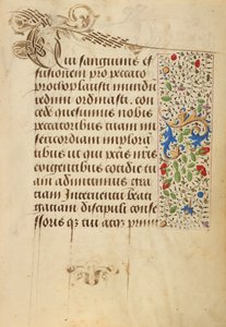Geschmückte Textseite