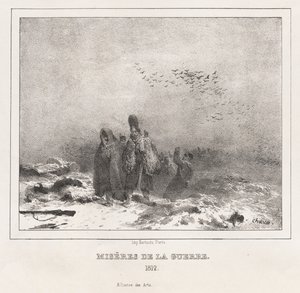 Moralisches und philosophisches Alphabet für den Gebrauch von kleinen und großen Kindern: Elend des Krieges 1812