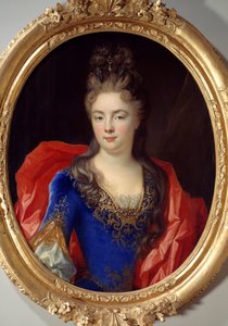 Porträt von Anne Geneviève de Lévis Ventadour, Prinzessin von Rohan (geb. 1673) Gemälde von Nicolas de Largillière (1656-1746) von Nicolas de Largillière