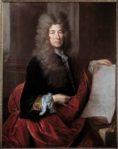 Porträt von Jules Hardouin Mansart, Architekt und Superintendent der Gebäude von König Ludwig XIV.