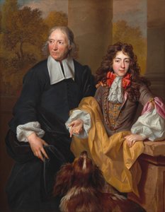 Porträt eines jungen Mannes und seines Tutors
