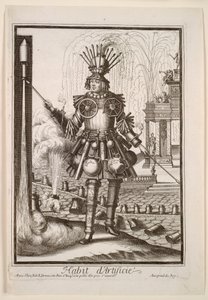 Fantasiekostüme: Kostüm des Feuerwerksmachers, ca. 1690