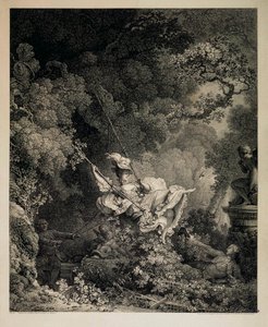 Die glücklichen Gelegenheiten einer Schaukel, 1782
