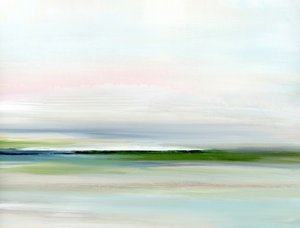 Ruhige Abstrakte Landschaft von Nicole Walsh
