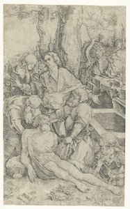 Grablegung Christi von Nicoletto da Modena (attributed to)