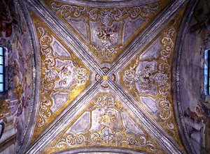 Ansicht der gewölbten Decke von Nicolo Nannetti