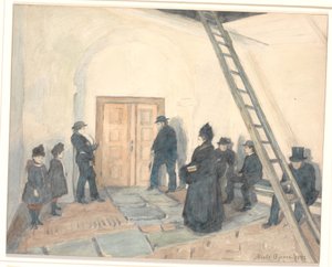 Aus der Vorhalle einer Dorfkirche
