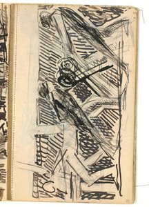 Figurenkomposition - Entwurf für ein Relief über verschiedene Handwerke?