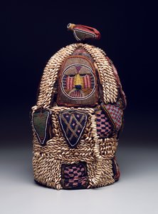 Haus des Kopfheiligtums (ile ori), spätes 19. bis frühes 20. Jahrhundert von Nigerian School
