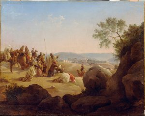 Die Pilger vor Jerusalem