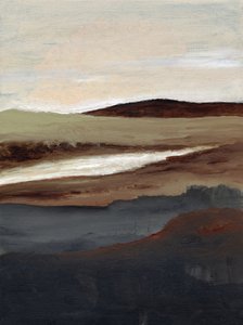 Erdige Flusslandschaft