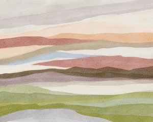 Gedämpfte Wüstenlandschaft