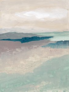 Gelassene abstrakte Landschaft