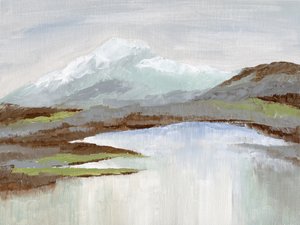 Gelassener Bergsee von Nikita Jariwala
