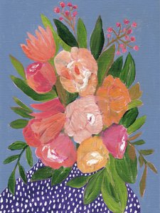 Lebendiger Blumenstrauß