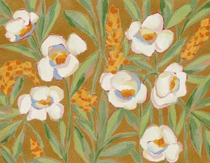 Lebendige Gartenblüten von Nikita Jariwala