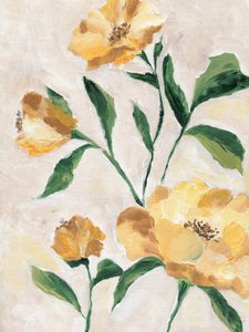 Gelbe Blumenblüten