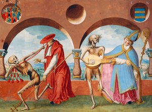 Tod, Patriarch und Bischof von Niklaus Manuel