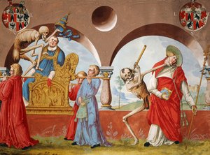 Tod, Papst und Kardinal von Niklaus Manuel
