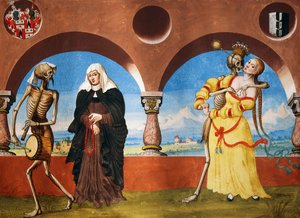 Tod, Witwe und junge Frau von Niklaus Manuel