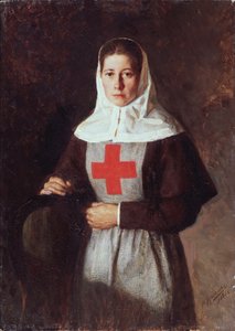 Eine Krankenschwester, 1886