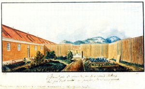 Hof im Peter-Gefängnis, 1832