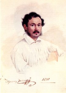 Porträt des Dekabristen Herzog Dmitry Shchepin-Rostovsky 1798-1858, 1839 von Nikolai Alexandrovich Bestuzhev