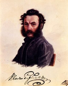 Porträt des Dekabristen Ivan Horbachevsky