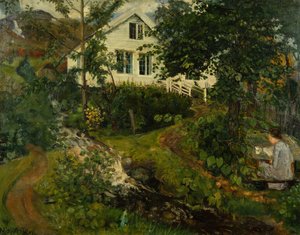 Das alte Pfarrhaus, vor 1908