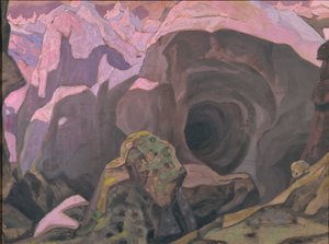 Rondane. Bühnenbild für das Theaterstück Peer Gynt von H. Ibsen, 1911 von Nikolai Konstantinowitsch Roerich