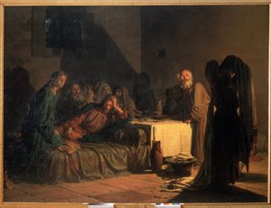 Das Abendmahl von Nikolai Nikolajevitch Gay