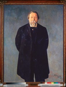 Porträt des Komponisten M Ippolitov-Ivanov von Nikolai Nikolayevich Vysheslavtsev