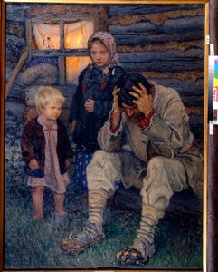 Trauer (1909) von Nikolai Petrovich Bogdanov Belsky