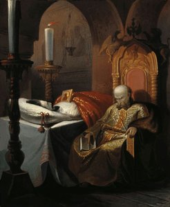 Iwan der Schreckliche und sein Sohn Iwan am Freitag, den 16. November 1581, 1860er Jahre von Nikolai Semyonovich Shustov