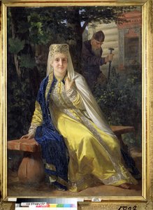 Vasilisa Melentyevna und Zar Iwan der Schreckliche von Nikolai Vasilievich Nevrev