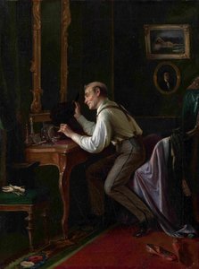 Am Frisiertisch von Nikolai Yakovlevich Gribkov